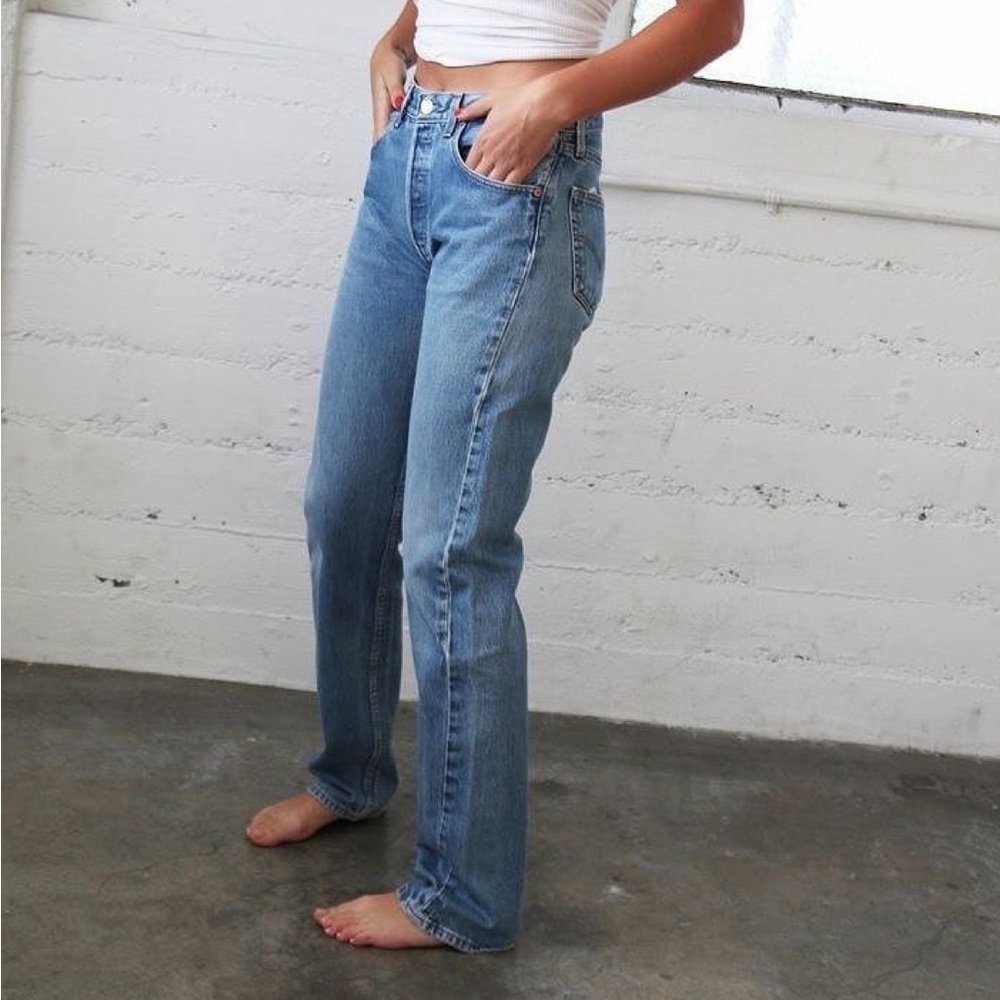 Vintage Distressed Levi 501s